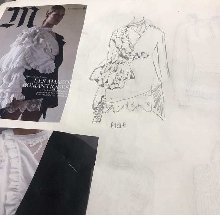 fashion hand drawn Sketches 